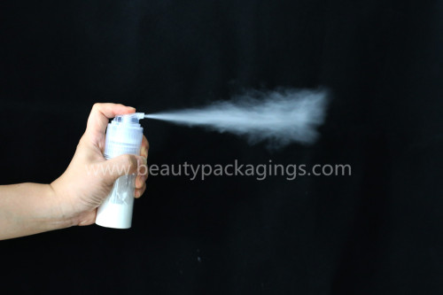 60ml 70ml Patent Plastic Clear Talcum Powder Pump Bottle