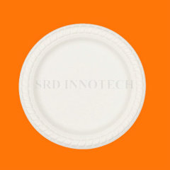 High Capacity Disposable Biodegradable Corn Starch Material Dinnerware Dishes Plates