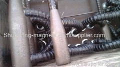 Inserted socked fixing magnets through hole insert magnets for precast concrete