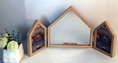 DIY Gallery Style Multi Picture Wood Photo Collage Frame Displays Photos Frame