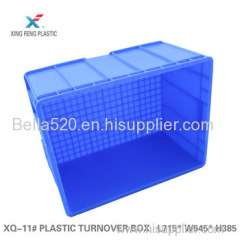 Blue high quality recycle plastic box