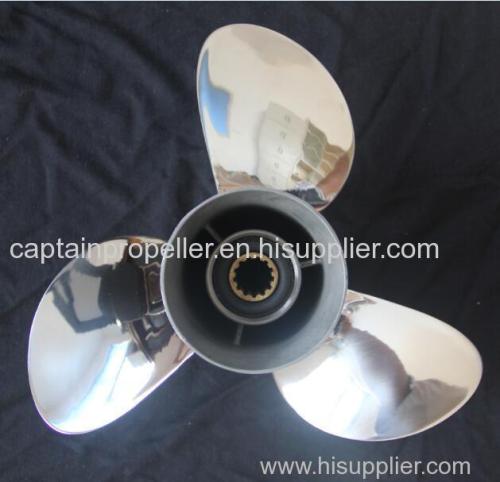 OEM Stainless Steel Marine Boat Propeller For Outboards