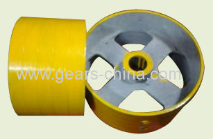 china manufacturer flat belt pulleys