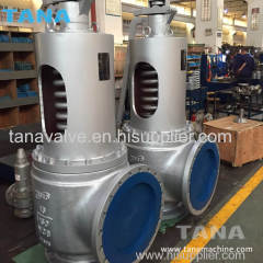 API 526 boiler flanged Spring loaded steam safety pressure relief valve with lever type