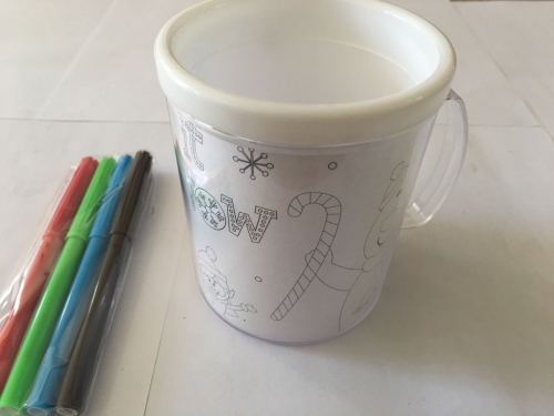 Paint yourself cup and can add photo in the cup