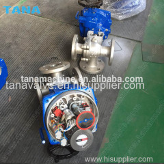 3 way ball valve L type 3 way ball valve T type 3 way ball valve three way ball valve flange 3 way ball valve