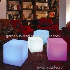 LED Outdoor Glow Cube Light