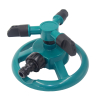 Plastic 3-arm garden water rotary sprinkler