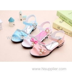 Kids open toe velcro dress sandals