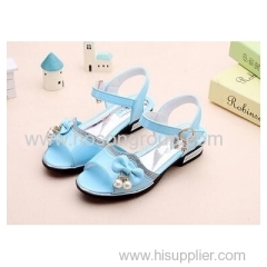 Kids open toe velcro dress sandals