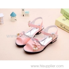 Kids open toe velcro dress sandals