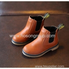 Clip on girls and boys ankle boots