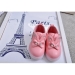 Rabbit print zipper kids shoes