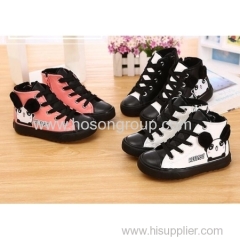 Children lace up ankle shoes