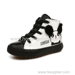 Children lace up ankle shoes