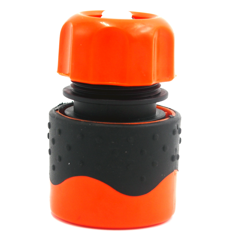 Plastic soft 1/2" water hose waterstop female quick connector