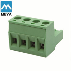 2.5mm 3.81mm 5.08mm screwless spring pluggable terminal block