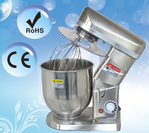 10 liter stand planetary food mixer with stainless shell for cake