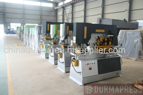 120Ton Hydraulic Sheet Metal Steel Ironworker Shearing and Punching Machine