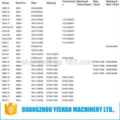 Gear Pump High Pressure Hydraulic Diesel Hydraulic Power 07400-40500