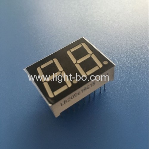 High brightness pure green 7 segment led display dual digit 0.56 common anode for home appliance