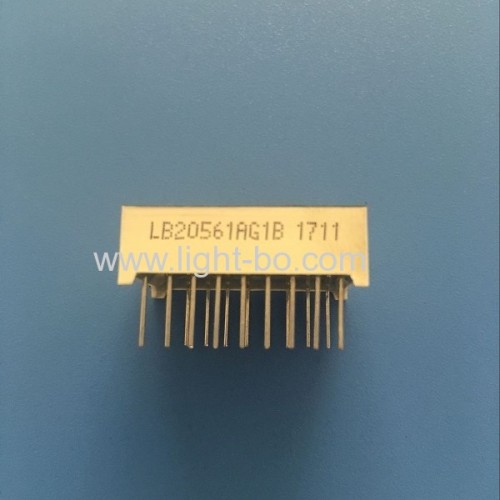 High brightness pure green 7 segment led display dual digit 0.56 common anode for home appliance