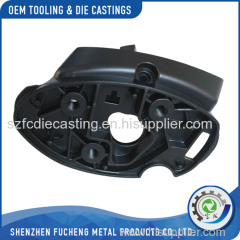 Custom made black e-coated adc-12 die casting parts