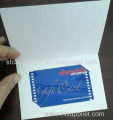 Gift Card with folder