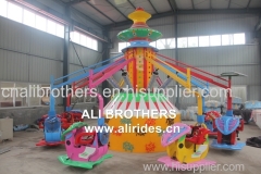 amusement roller coaster rotating children rides magic moon coaster flying car for sale