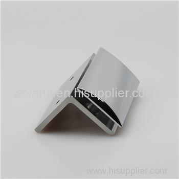 Pipe shower stainless steel glass door fittings