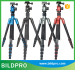 Colorful OEM CNC Aluminum Tripod Flexible Camera Tripod Stand