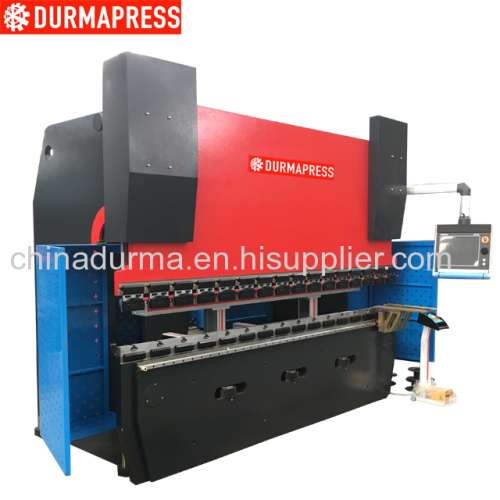 CNC Hydraulic Press Brake 160T/4050 with Delem DA52s CNC Y1 Y2 X R-axis & Crowning