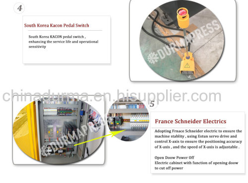 160T3200 cnc hydraulic press brake with ESA controller 