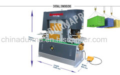 Q35Y-20 multiple functions metal plate hole punch and shear machine