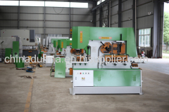 110T Metal Hydraulic Ironworker combined punching and shearing machine
