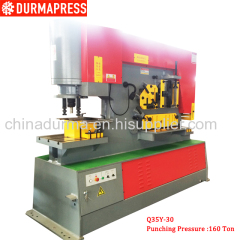 Q35Y series iron worker punch and shear machine angel steel cutting and bending lathe