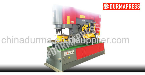 Supply DIW-160Ton hydraulic punching machine steelworker 160 ton combined punch and shear machine
