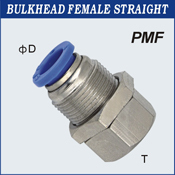 Bulkhead Female Straight