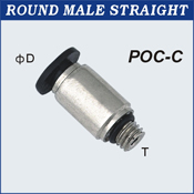 Round Male Straight