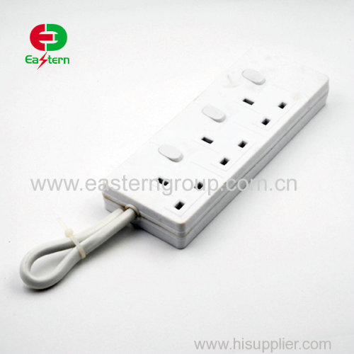 HOT UK Smart Surge Protector Power strip 6AC Outlets Electrical Power Socket