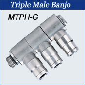 Triple Male Banjo