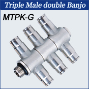 Triple Male double Banjo