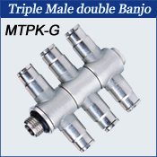 Triple Male double Banjo