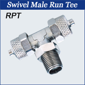 Swivel Male Run Tee