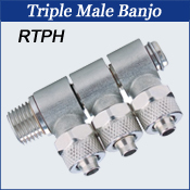 Triple Male Banjo