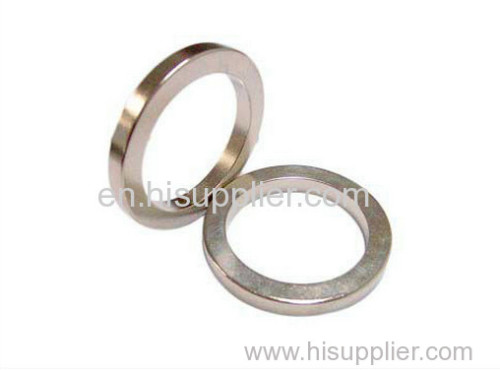 High Demand Sintered NdFeB Ring Magnets Grade 38H