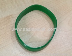 75mm×8mm color Silicon wristbands