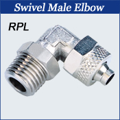 Swivel Male Elbow