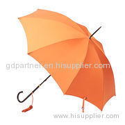 hollowed-out handle straight umbrellas