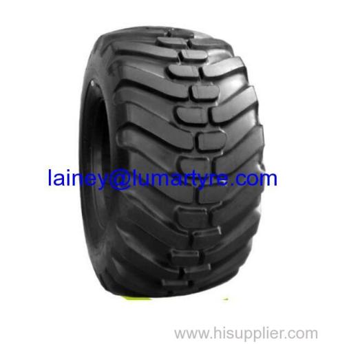 650/65-26.5 710/45-26.5 750/55-26.5 HF-2 Steel belt flotation forestry tyres